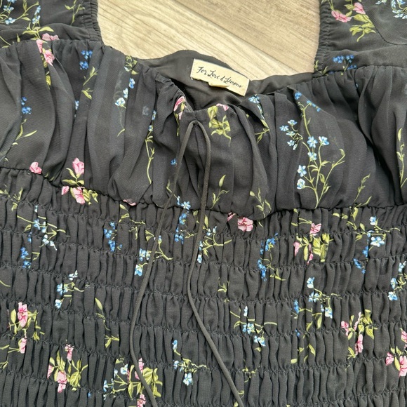 FOR LOVE & LEMONS Floral Mini Dress Dixon Size L - Picture 7 of 12